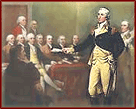 Gen. Washington resigning his commission to Congress December 23, 1783