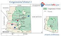 Arizona's 110th Congressional Districts