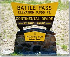 Battle Pass Wyoming, on the Continental Divide