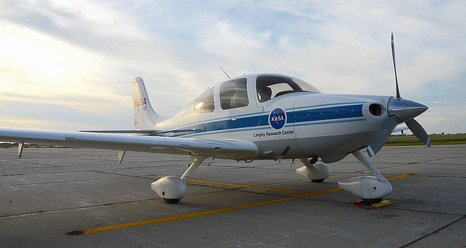 NASA Langley's Cirrus SR-22 spent two weeks in North Dakota testing technologies to help safely integrate unmanned aircraft into the national airspace