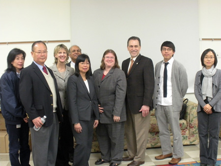 OSHA and the Wage and Hour Division staff at the Worker Rights Forum for Asian Workers in New Jersey.