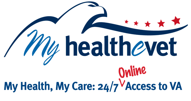 MyHealtheVet text and graphic