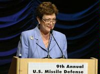 Date: 03/21/2011 Description: Under Secretary Tauscher delivers remarks at the Ninth Annual U.S. Missile Defense Agency Conference. - State Dept Image