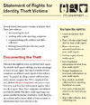 Statement of Rights for Identity Theft Victims