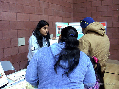 AmeriCorps members from the SAFE (Serving America’s Farmworkers Everywhere) hosted activities and programs during Cesar Chavez Day on March 31, 2012.