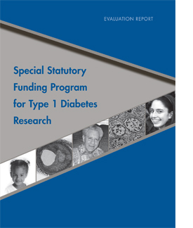 Cover image of Special Statuatory Funding Program for Type 1 Diabetes Research - Evaluation Report