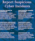 Report suspicious cyber incidents