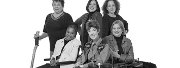 Grupo de mujeres discapacitadas