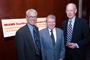 A photo of Dr. Stephen Katz, Tom Clemens, John Edward Porter at the NIAMS 25th Anniversary Scientific Symposium.