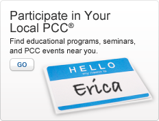 Participate in Your Local PCC. Find educational programs, seminars, and PCC events near you.