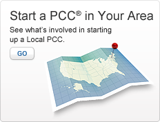 Start a PCC in Your Area. See what's involved in starting up a Local PCC.