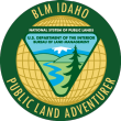 BLM Idaho geocaching logo
