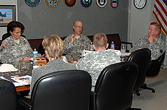 Front page image for: DLA, Army medical command leaders discuss medical supply efficiencies