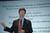 a photo of Dr. Jeffrey Sachs speaking.