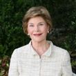 Mrs. Laura Bush sits in the Rose Garden of the White House, May 5, 2008.
