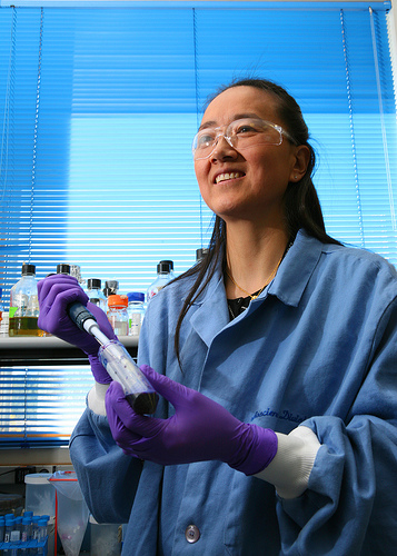 Dr. Xiaoyun Lu of the Bioscience Division