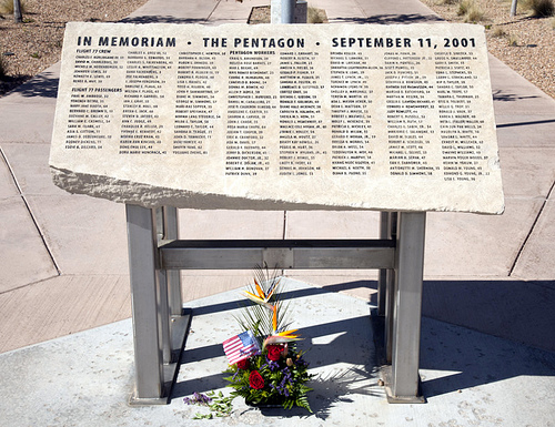 Pentagon 9/11 Memorial, Los Alamos National Laboratory