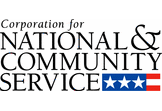 Logo for Corporation for National and Community Service 