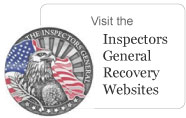 Visit the Inspector Generals Recovery Websites