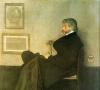 Arrangement in Grey and Black, No.2: Portrait of Thomas Carlyle, Whistler
