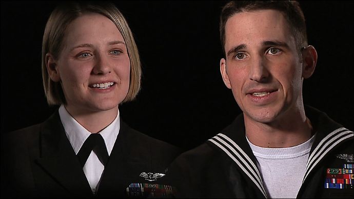 Navy Aviation Rescue Swimmers - Andrew Worth and Megan Justesen Video