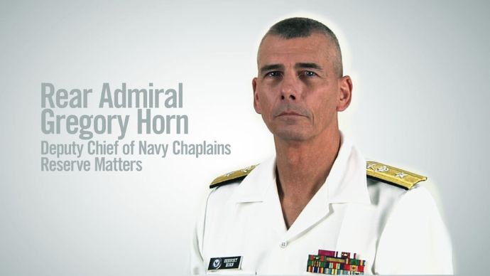 Navy Chaplain – Rear Admiral Gregory Horn