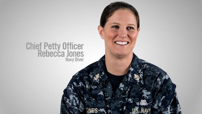 Navy Diver - Chief Petty Officer Rebecca Jones