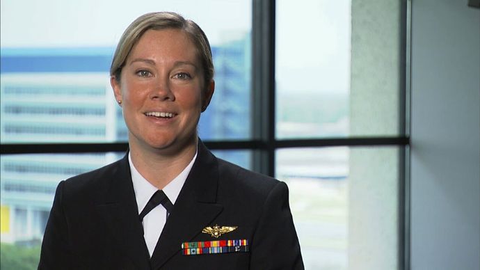 Navy Helicopter Pilot - Lieutenant Sarah Flaherty Video 