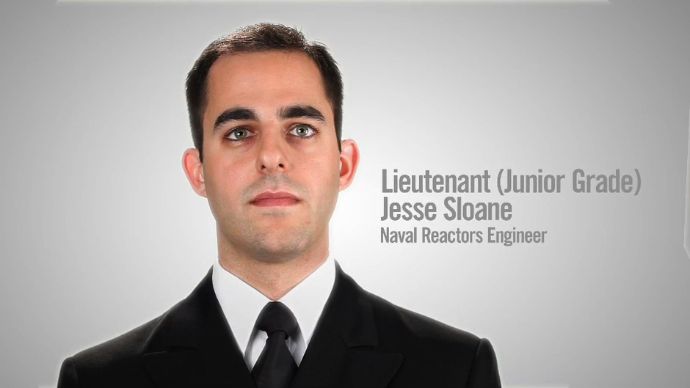 Naval Reactors Engineer - Lieutenant (Junior Grade) Jesse Sloane