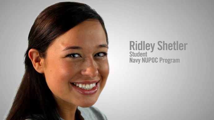 Nuclear Propulsion Officer Candidate (NUPOC) – Ridley Shetler