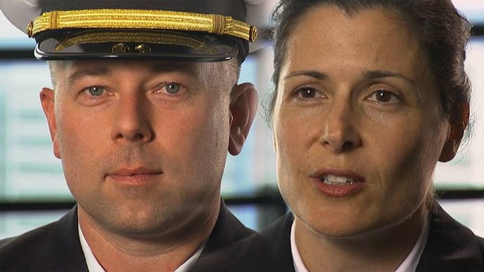 Navy Reserve Nurses - Linda Elias-Thomas and Brian Biggie Video 