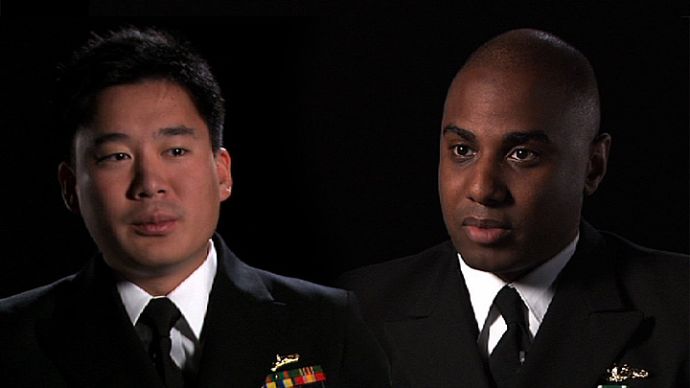 Navy Submarine Officers - Haney Hong and Christopher Carter Video