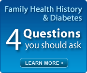 Family Health History & Diabetes - 4 Questions You Should Ask