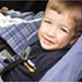 CPS Week - Boy in a Car Seat