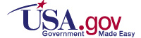 USAGov logo and link to their site