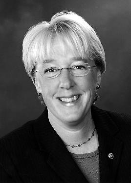 Senator Murray's Official Photo - Black and White