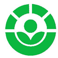 Radura symbol (stylized flower inside broken circle)