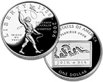 Benjamin Franklin "Scientist" Silver Dollar Proof