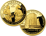 Jamestown 400th Anniversary $5 Gold Coin Proof