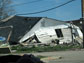 Image of a house in the Lower Ninth Ward in New Orleans that was destroyed by Hurricane Katrina.
