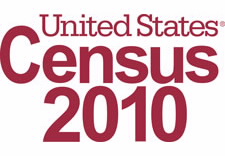 United States Census 2010 logo. Click to go to Web site.