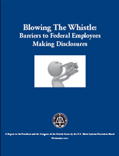 Blowing the Whistle: Barriers to Federal Employees Making Disclosures