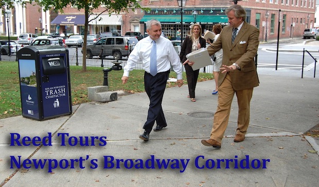 Reed Impressed with Community’s Initiative to Grow and Revitalize Broadway Corridor in Newport