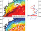 graph of the maximum sea surface temperatures