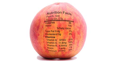 Functional Food Peach