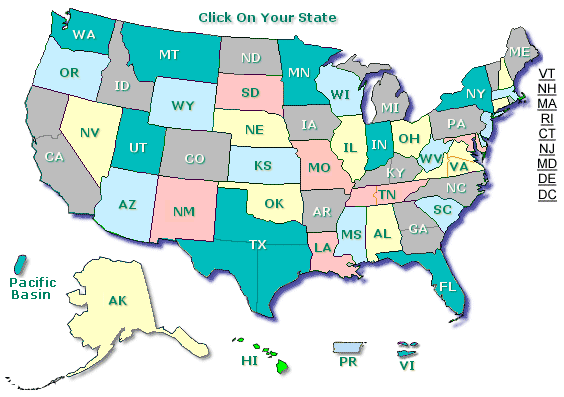 Click on your state