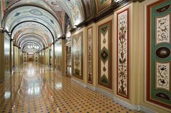 Brumidi Corridor in U.S. Capitol