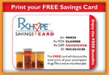 RxHope Savings Card