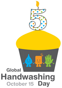 Logo: Global Handwashing Day October 15