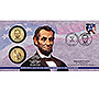 ABRAHAM LINCOLN $1 COIN COVER